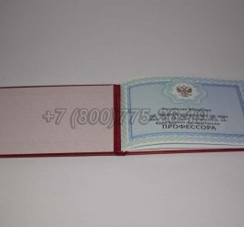 Аттестат Профессора 2016г в Екатеринбурге