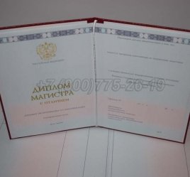 Красный Диплом Магистра 2021г в Екатеринбурге