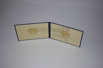 Диплом Техникума Советского Союза 1995г в Екатеринбурге
