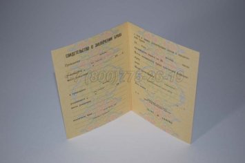 Свидетельство о Браке 1984г РСФСР в Екатеринбурге
